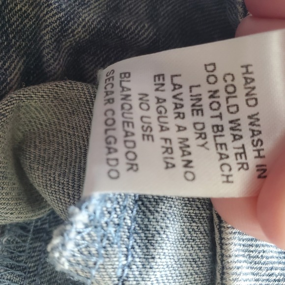 Entro NWT Denim Dash Skort Light Wash Blue Mini Skirt Jean Shorts Women's Small - Picture 3 of 14